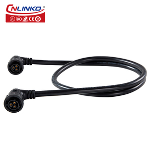 Cnlinko YM 20 3 pin overmolded nhựa và dây tròn IP68 nối chống thấm nước - Product Image 3