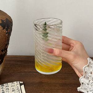 Verre à <span class=keywords><strong>cocktail</strong></span> style Ins, tasse à café, tasse à latte américain, verre à soda, verre à eau gazeuse, verre à jus, verre à lait pour le petit-déjeuner à la maison et les préparations mixées - Product Image 3