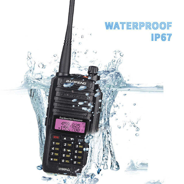 Factory Price Original Baofeng UV9Rplus Radio 8w 2800MAH Waterproof IP67 Radios Bf Uv-9rplus Handy Walkie Talkie Antiwater Radio