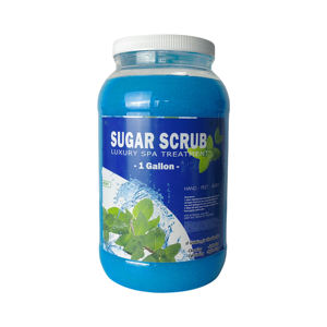 Label pribadi <span class=keywords><strong>Scrub</strong></span> galon aroma Mint gula untuk pedikur - Product Image 1