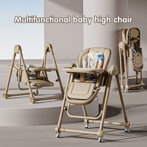 <span class=keywords><strong>Chaise</strong></span> <span class=keywords><strong>haute</strong></span> à bascule <span class=keywords><strong>pour</strong></span> bébé de qualité supérieure avec inclinaison réglable et <span class=keywords><strong>harnais</strong></span> de sécurité <span class=keywords><strong>pour</strong></span> une utilisation sûre à la maison, confortable - Product Image 2