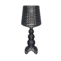 Zèle éclairage nouveau Style moderne squelette verre lampe de table décorative luxe gradation lumière LED