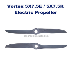 Hélices électriques GEMFAN Vortex 5X7.5E 5X7.5R en fibre de verre et nylon pour kits UAV, diamètre <span class=keywords><strong>5</strong></span> pouces, pas <span class=keywords><strong>7</strong></span>.<span class=keywords><strong>5</strong></span> pouces, alésage de tige 6.35mm/0.25 pouces, pièces de drone - Product Image 1