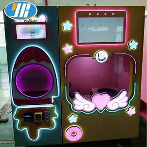 Yirun hoàn toàn tự động kẹo bông xỉa Máy bán hàng tự động Robot Điện Đường miễn phí nhà máy sản xuất bánh kẹo trực tiếp đồng tiền hoạt động trò chơi - Product Image 3