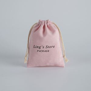 Bolsa de Franela de Algodón con Cordón, Bolsa de Almacenamiento, Bolsa para Empaque de Joyería, Estilo Minimalista, Logotipo Impreso, Venta al Por Mayor de Fábrica - Product Image 6
