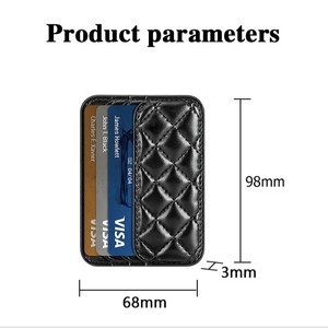 <span class=keywords><strong>Portacarte</strong></span> Magnetico Personalizzato Design Europeo-Americano Ultra-Sottile in Pelle PU con <span class=keywords><strong>Clip</strong></span> e Scomparti Multipli - Product Image 5