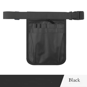 Sac de taille d'infirmière stockage d'outils pour coiffeur technicien docteur barbier-ceinture en nylon fermeture éclair étanche unisexe - Product Image 6