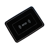 Lecteur RFID UHF de bureau ISO18000-6C 860-960Mhz, performances stables, prise en charge de la communication RS232, matériau ABS