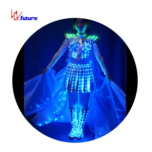 Per gli adulti della fase del led del fiore costume da fata