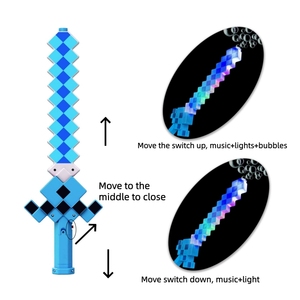 Bâton à bulles géant LED en gros pour enfants, épée à bulles liquide Pixel pour jeux en plein air et cadeaux de bienvenue - Product Image 3