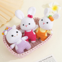 Poupée au crochet Zodiaque, en coton fait main, produit fini, petit cadeau, animal en fil tricoté, pendentif transfrontalier, breloque de sac, modèle universel
