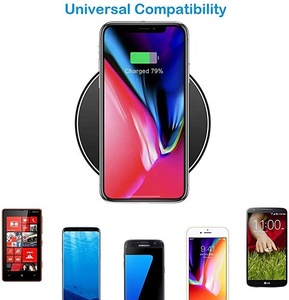 10W MAX rápido inalámbrico <span class=keywords><strong>cargador</strong></span> para <span class=keywords><strong>Samsung</strong></span> <span class=keywords><strong>Galaxy</strong></span> <span class=keywords><strong>S10</strong></span> S9/S9 + S8 Nota 9 USB de carga Qi pad para iPhone 11 Pro XS Max XR 8X8 <span class=keywords><strong>Plus</strong></span> - Product Image 6