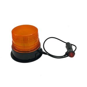 Feu <span class=keywords><strong>de</strong></span> signalisation LED magnétique rechargeable, clignotant ambre pour circulation, chargement USB par allume-cigare - Product Image 1