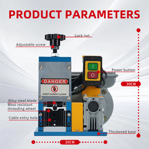 Machine à dénuder les fils électriques au prix d'usine, machine à dénuder les fils de <span class=keywords><strong>cuivre</strong></span> de récupération automatique - Product Image 3