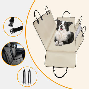 Großhandel Hochwertiger Wasserdichter Leder-Autositzbezug für Haustiere mit Hartem Boden - Product Image 5