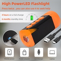 Appareil portable de dressage pour animaux de compagnie à ultrasons puissant, répulsif pour chiens, charge USB, contrôle des aboiements, dispositif anti-aboiement