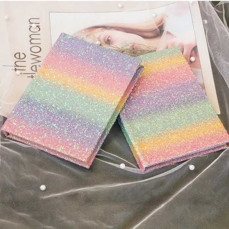 ขายร้อนสร้างสรรค์ Rainbow-ธีมสมุดบันทึกที่มีสีสันพร้อมเย็บขายส่งกระดาษวางแผนสมุดบันทึก
