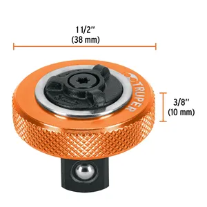 Padrone con il tipo quadrato della manopola del cricchetto 1/2 di 36 unità, Truper - Product Image 3