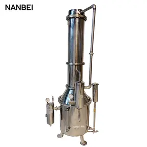 Distiller de água automático de aço inoxidável grande capacidade 50l