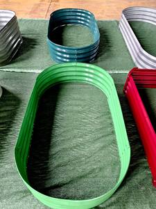 Boîte à herbes en métal galvanisé <span class=keywords><strong>pour</strong></span> jardinière Fleur de jardin ondulée grise <span class=keywords><strong>Ardoise</strong></span> Aluzinc surélevée - Product Image 6