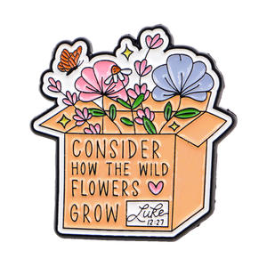 Pin de Solapa de Metal Cristiano con Versículo Bíblico, Esmalte Suave, Diseño de Oveja - Product Image 5