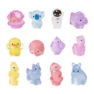 Figuras de animales de dibujos animados en miniatura Dp, accesorios decorativos bonitos de resina para manualidades DIY - Product Image 4