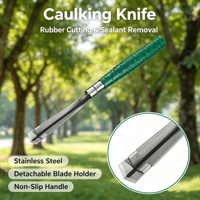 Couteau de cueillette manuel pliable en métal pour la récolte du caoutchouc, lame tranchante pour la cueillette du caoutchouc avec support de couteau
