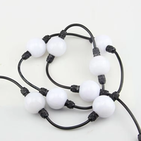 35mm 50mm Adressable RGB Pixel Ball String DMX UCS1903 UCS2903 IP65 Décoration d'éclairage de Noël avec éclairage RGB RGBW