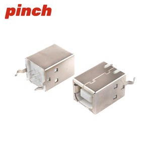 Conector USB Tipo A Hembra de 4 Pines para Montaje en PCB, Vertical, Cuerpo Corto, Doble Capa, Interfaz Retráctil - Product Image 4