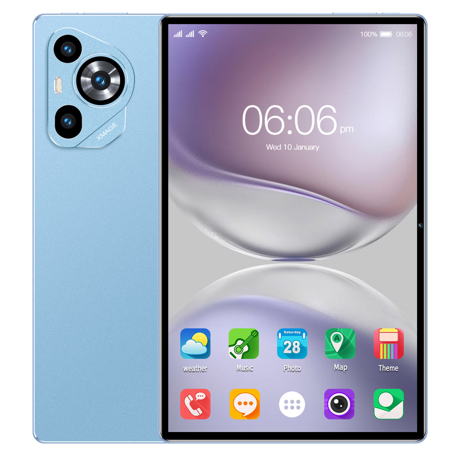 Custom Branded 11 Inch Android M70 Plus Tablet PC Dual SIM 16GB+