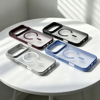 Étui de téléphone magnétique translucide givré JOYPORODO B521 Max pour iPhone 18 Pro