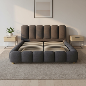 <span class=keywords><strong>Lit</strong></span> Ottoman Double King Size Rembourré Doux au Design Européen de Luxe avec Rangement, Sommier à Bulles, Marque Sunny, Garantie 1 An - Product Image 2