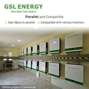 โรงงาน GSL ENERGY ราคาโรงงาน แบตเตอรี่ LiFePO4 Powerwall 48V 51.2V 100Ah 200Ah 280Ah 300Ah 5kWh 10kWh 15kWh ได้รับการรับรองมาตรฐาน UL9540 - Product Image 4