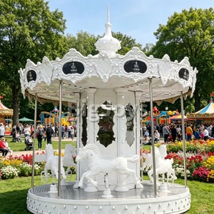 Manèges de carrousel attrayants <span class=keywords><strong>pour</strong></span> parcs <span class=keywords><strong>d</strong></span>'attractions, carrousel de luxe à 6 places <span class=keywords><strong>pour</strong></span> enfants et adultes en promotion <span class=keywords><strong>pour</strong></span> centres commerciaux - Product Image 6