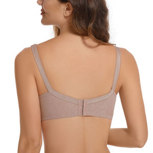 Sujetador Inalámbrico Solf, Lencería Esencial para el Día a Día, Ropa Interior Íntima, Sujetador Ajustado, Sólido, para Damas Maduras, Sin Relleno, con Aros, Transpirable y Ecológico - Product Image 3