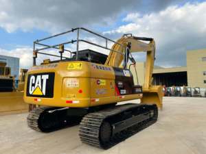 Excavadora CAT 323D2L Usada de Alta Calidad, 23 Toneladas, Excavadora Caterpillar de Segunda Mano 312D 315D 320D 323D 325D 329D 330D en Stock - Product Image 2