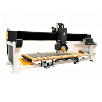 Grandio CNC 5 axes, routeur à marbre, machine de découpe de carreaux de quartz, scie à pont pour pierre et granit