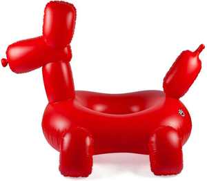Bouée gonflable géante en PVC en forme de chien - Pliable, légère, toutes saisons - Product Image 3