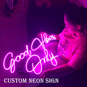 Custom LED Neon Light Soft Silicone Neon <strong>Sign</strong> IP67 Waterproof 12V 18 Colors Car Decoration OEM ODM Fast Shipping <strong>Wholesale</strong> - Product Image 2