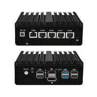 Mini PC OEM N150 N100 H30W 4 Núcleos 4 Subprocesos X86 4*LAN 2.5G DDR5 PFsense iKuai Mikrotik Computadora Industrial Ubuntu 4G/5G/WIFI