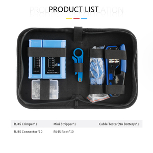 Multifunctional Network Cable Pliers Combination <strong>Kit</strong> 8P 6P Stripping and Crimping <strong>Tools</strong> - Product Image 4