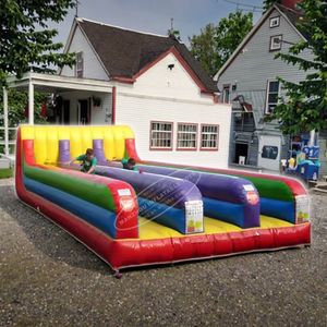 <span class=keywords><strong>3</strong></span> làn đường hấp dẫn <span class=keywords><strong>Inflatable</strong></span> <span class=keywords><strong>Bungee</strong></span> chạy vui trò chơi thể thao cho người lớn - Product Image 1