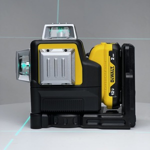 Venta al por mayor de fábrica <span class=keywords><strong>DEWALT</strong></span> DW089LG <span class=keywords><strong>Nivel</strong></span> <span class=keywords><strong>láser</strong></span> de 3 <span class=keywords><strong>líneas</strong></span> cruzadas de 360 grados, <span class=keywords><strong>12</strong></span> V, de litio, automático, con línea verde para nivelación - Product Image 4