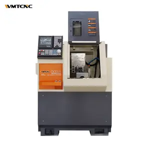 Hot selling automatic small cnc lathe CK201-Y flat bed cnc lathe machine for sale