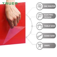 Plaque en plastique ABS bicolore, 2 couches de couleurs, matériaux vierges pour gravure, panneau en plastique laminé pour enseignes publicitaires et badges