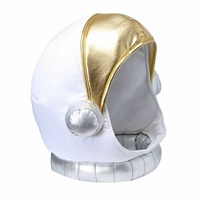 Casque d'astronaute fantaisie pour costume de déguisement spatial NASA