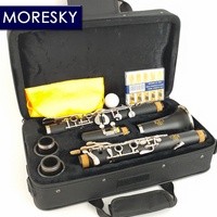 MORESKY Oehler System BB Key Clarinet Clarinet a Tune Nickel Plated Hard Rubber Resin Customized 18 Keys a Tone E811
