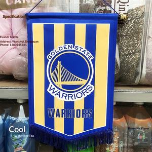 Drapeau pentagonal suspendu des <span class=keywords><strong>Chicago</strong></span> Bulls en velours peau de pêche, modèle 007, articles pour fans - Product Image 4