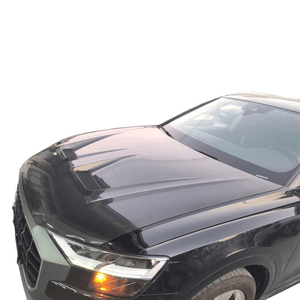 Kit carrosserie pour Audi Q8 2019-2024 : modification et amélioration, pare-chocs avant en fibre de carbone, capot moteur, protection moteur. - Product Image 3