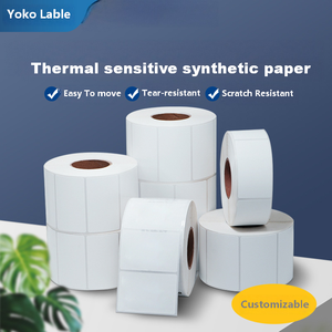 Papier thermique blanc en rouleau pour transfert industriel <span class=keywords><strong>Antac</strong></span>, taille personnalisée, forte adhérence, application logistique, modèle de marque LTLL - Product Image 2